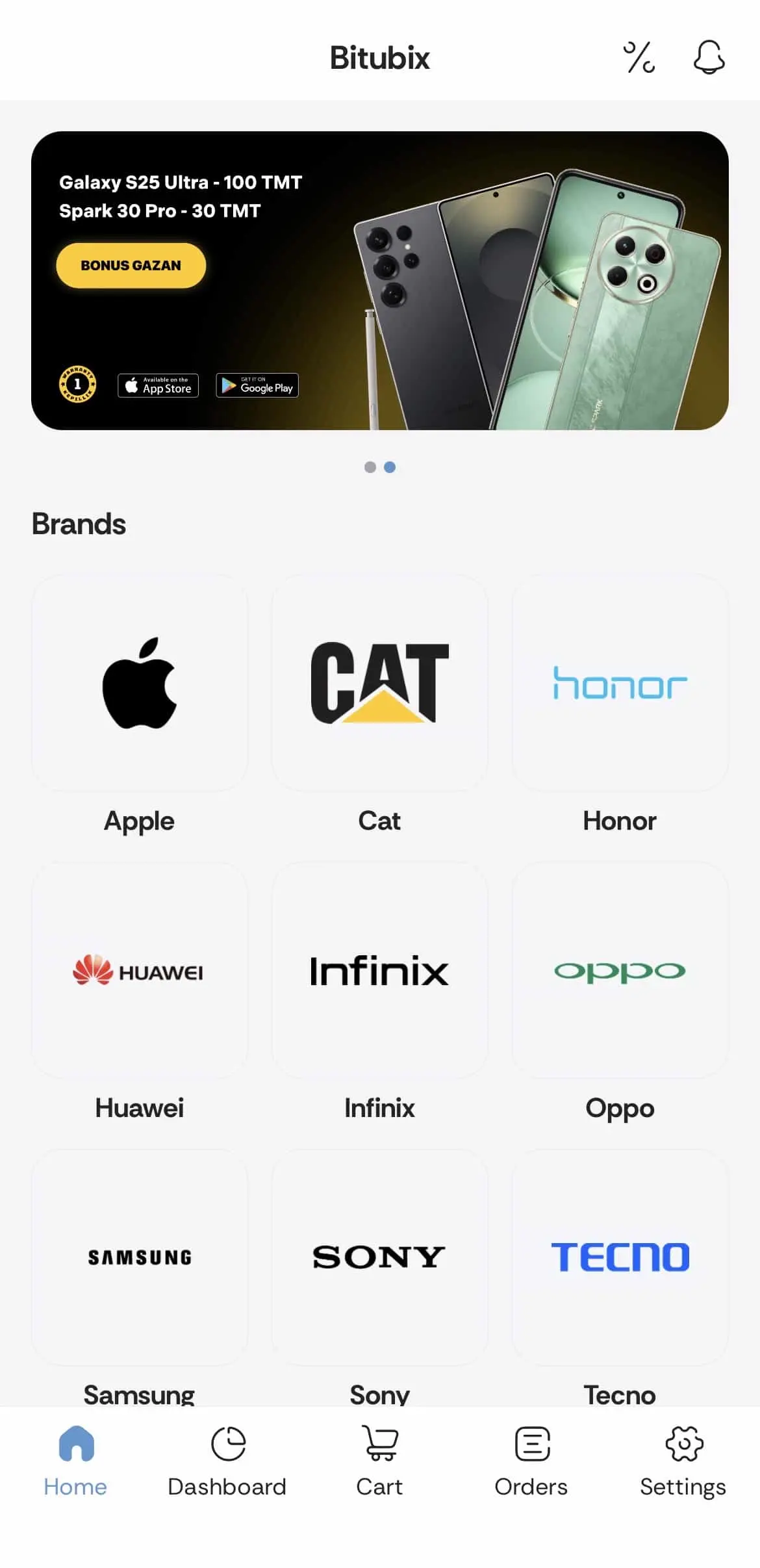 Filter by categories